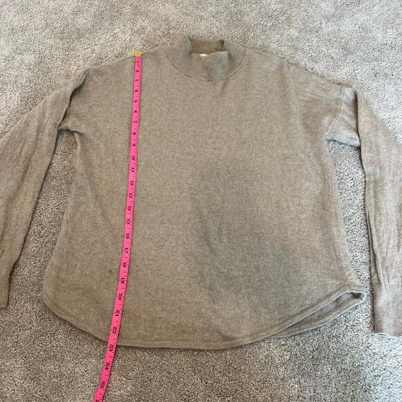 Madewell‎ Women's Merino Wool Alpaca Light Tan Crewneck Sweater Size Small - Picture 8 of 9